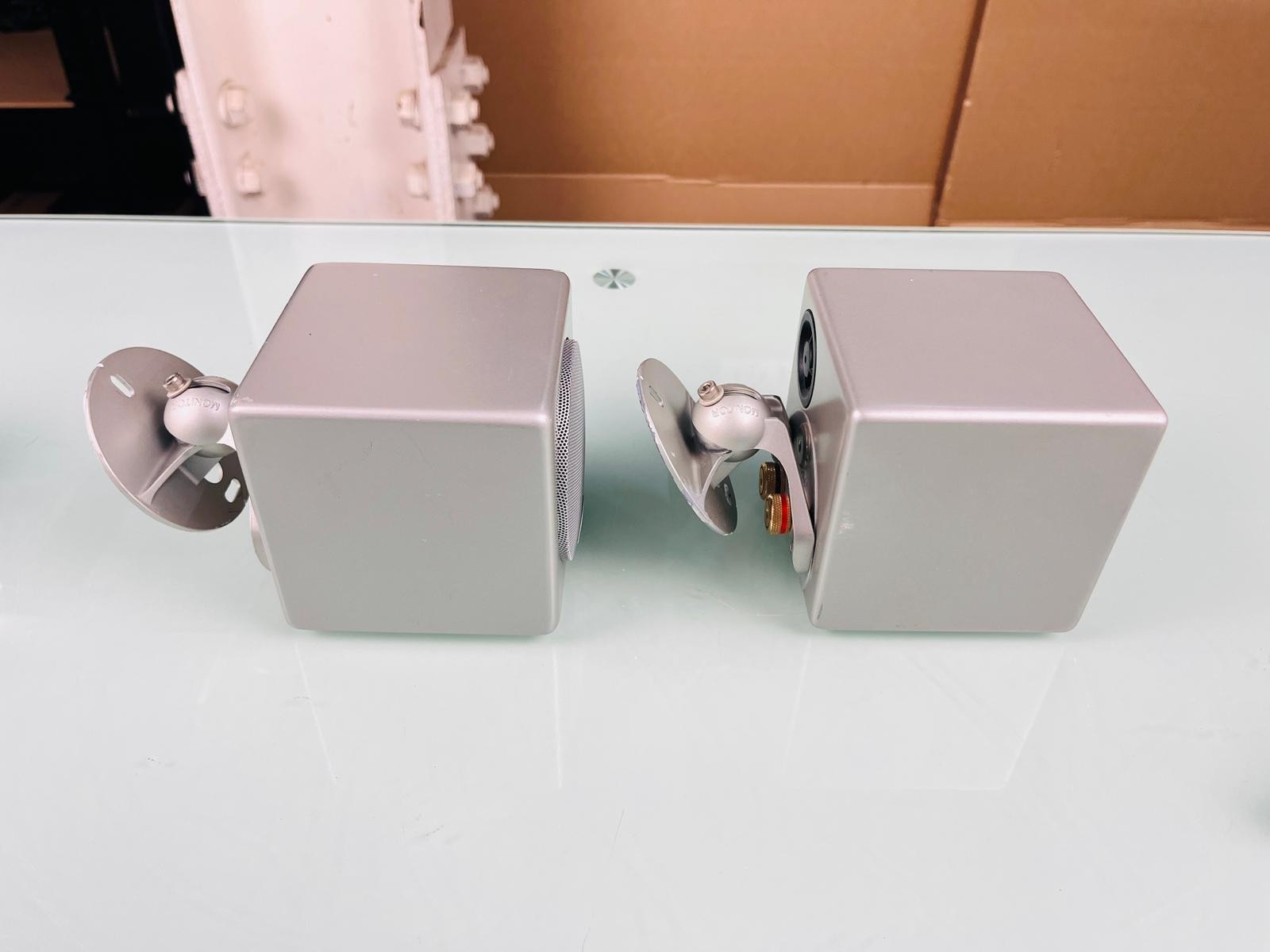 MONITOR AUDIO RADIUS 45 SPEAKERS WITH WALL BRACKETS