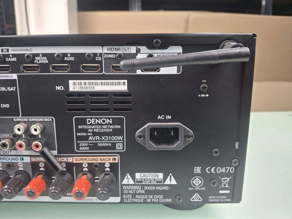 DENON AVR X3100W INTEGRATED NETWORK AV RECEIVER