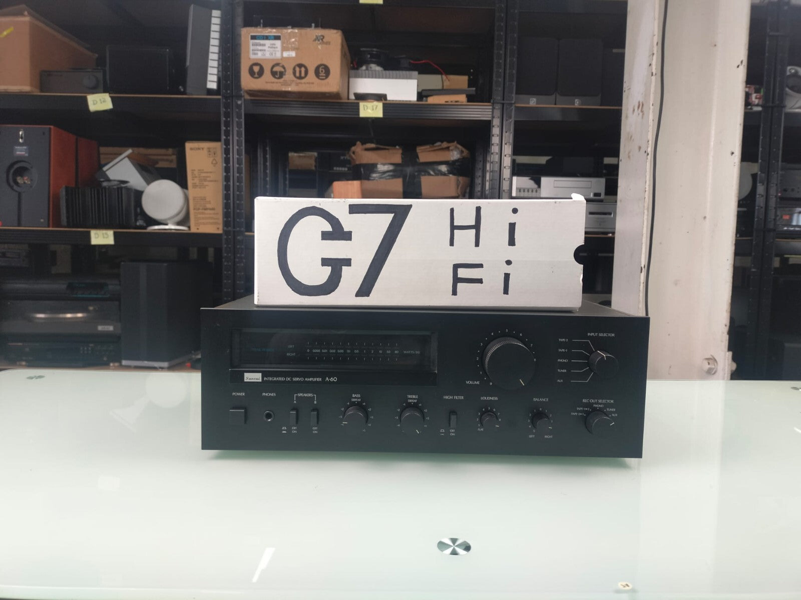 SANSUI A-60 INTEGRATED AMPLIFIER