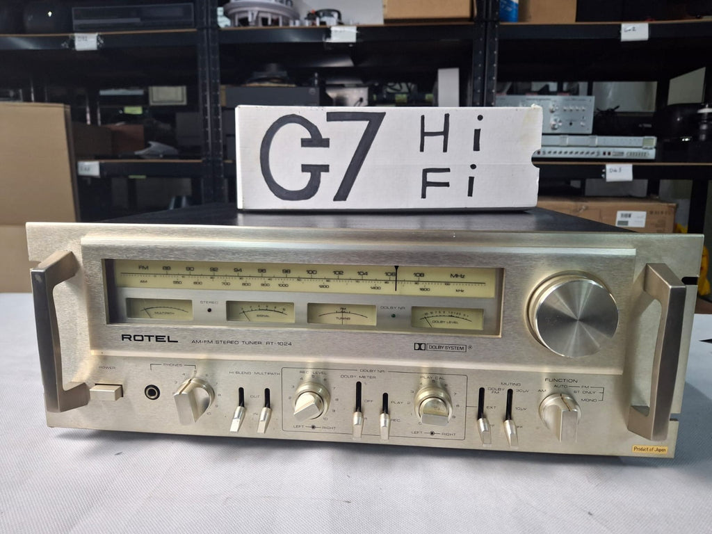 ROTEL RT 1024 AM/FM STEREO TUNER