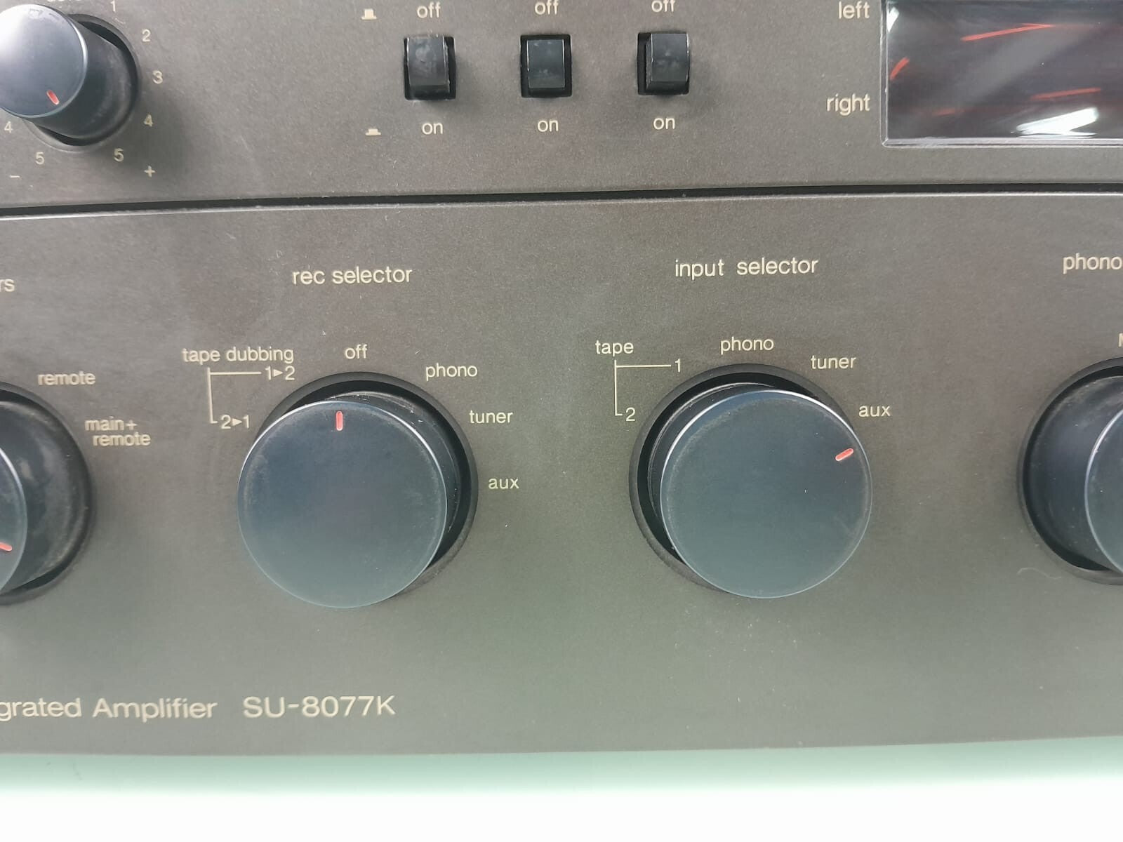 TECHNICS SU 8077K STEREO INTEGRATED AMPLIFIER