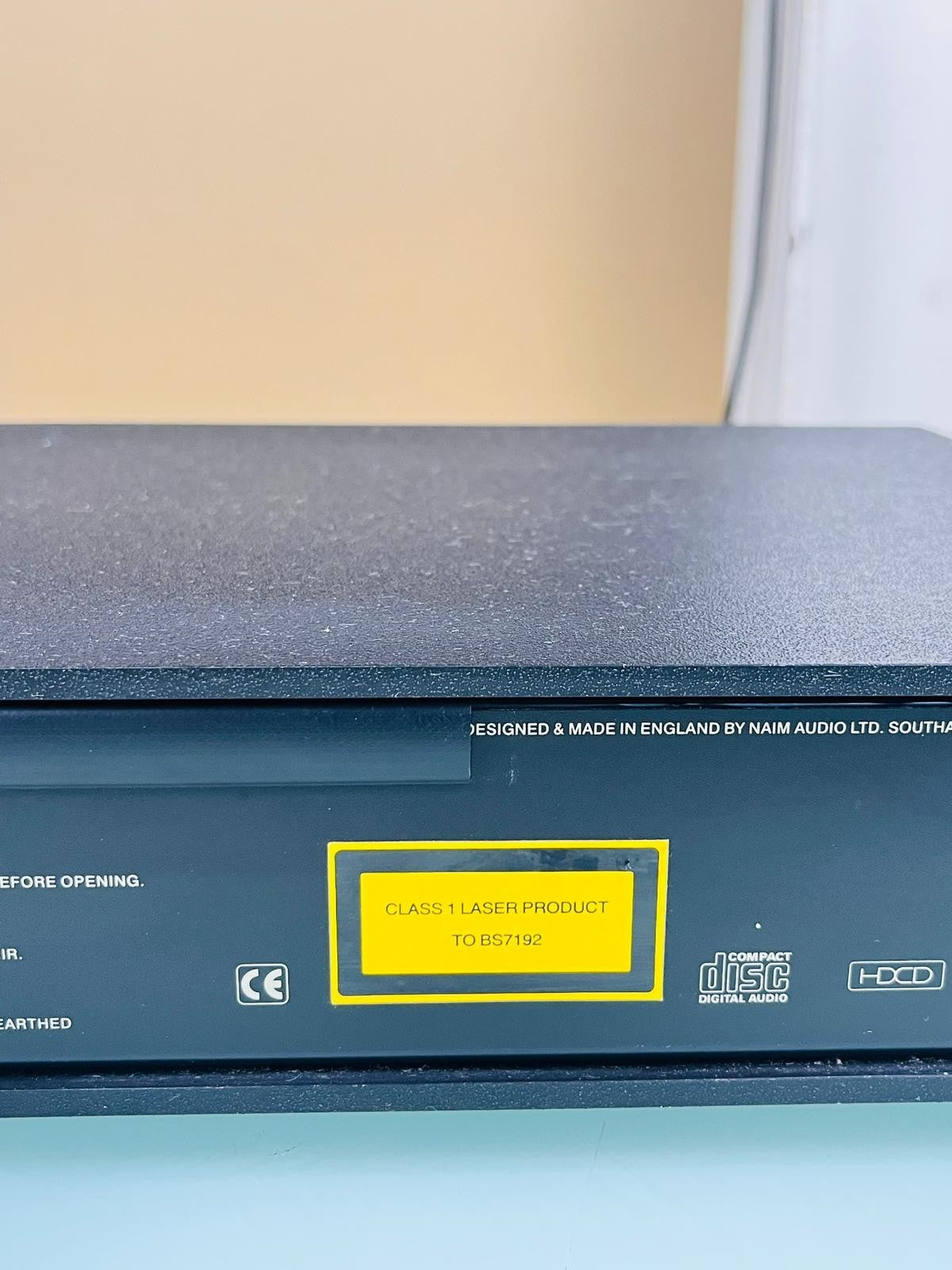 NAIM NA CDX CD PLAYER WITH REMOTE AND PLUCK