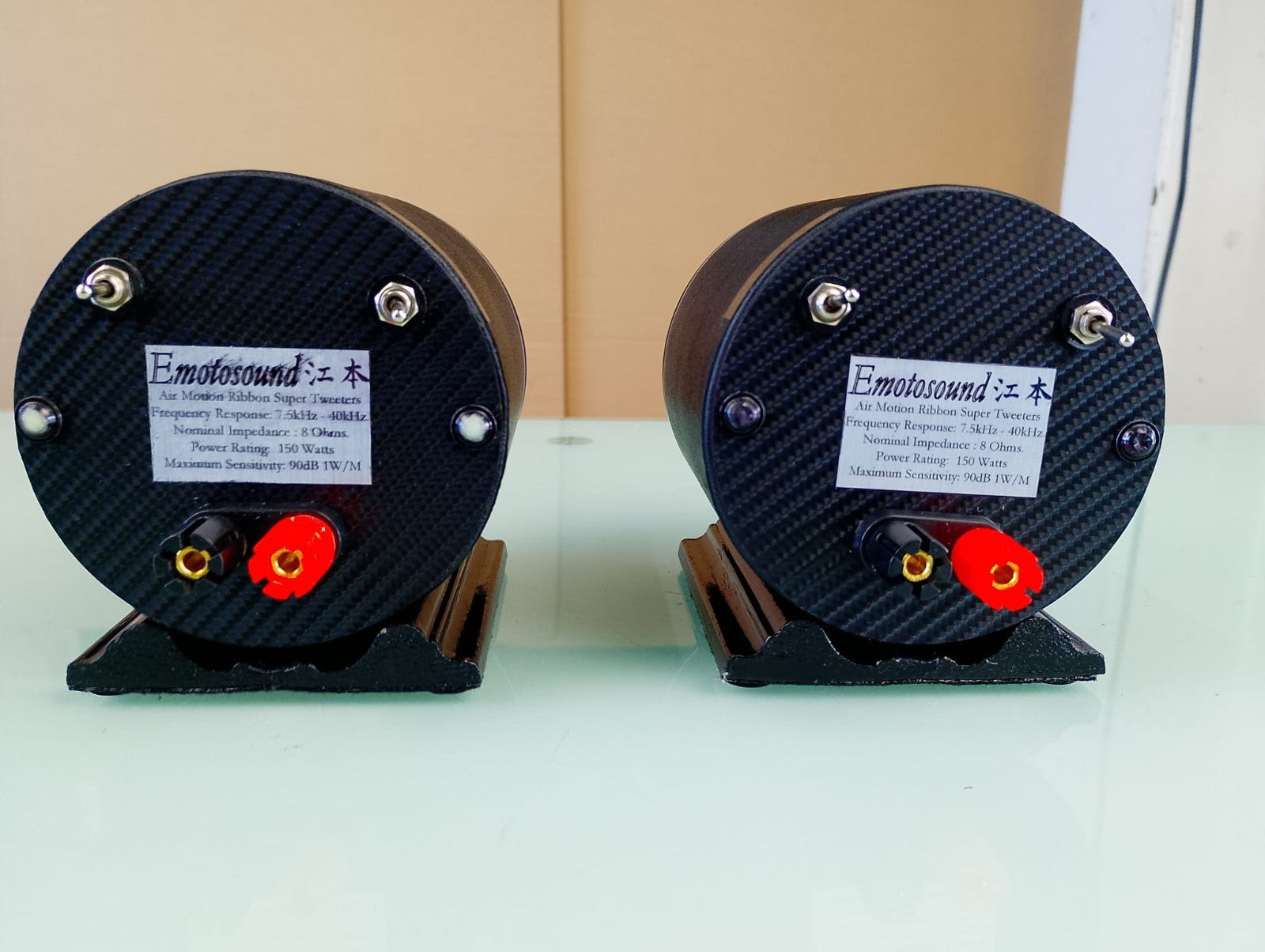 EMOTOSOUND AIR MOTION RIBBON SUPER TWEETERS