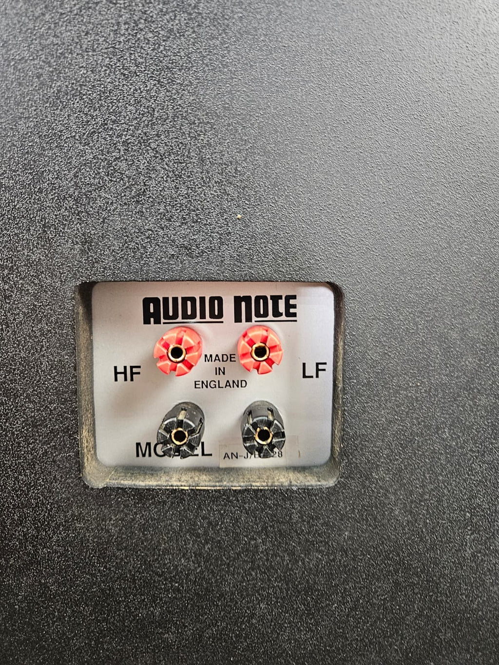 AUDIO NOTE AN J SPEAKERS