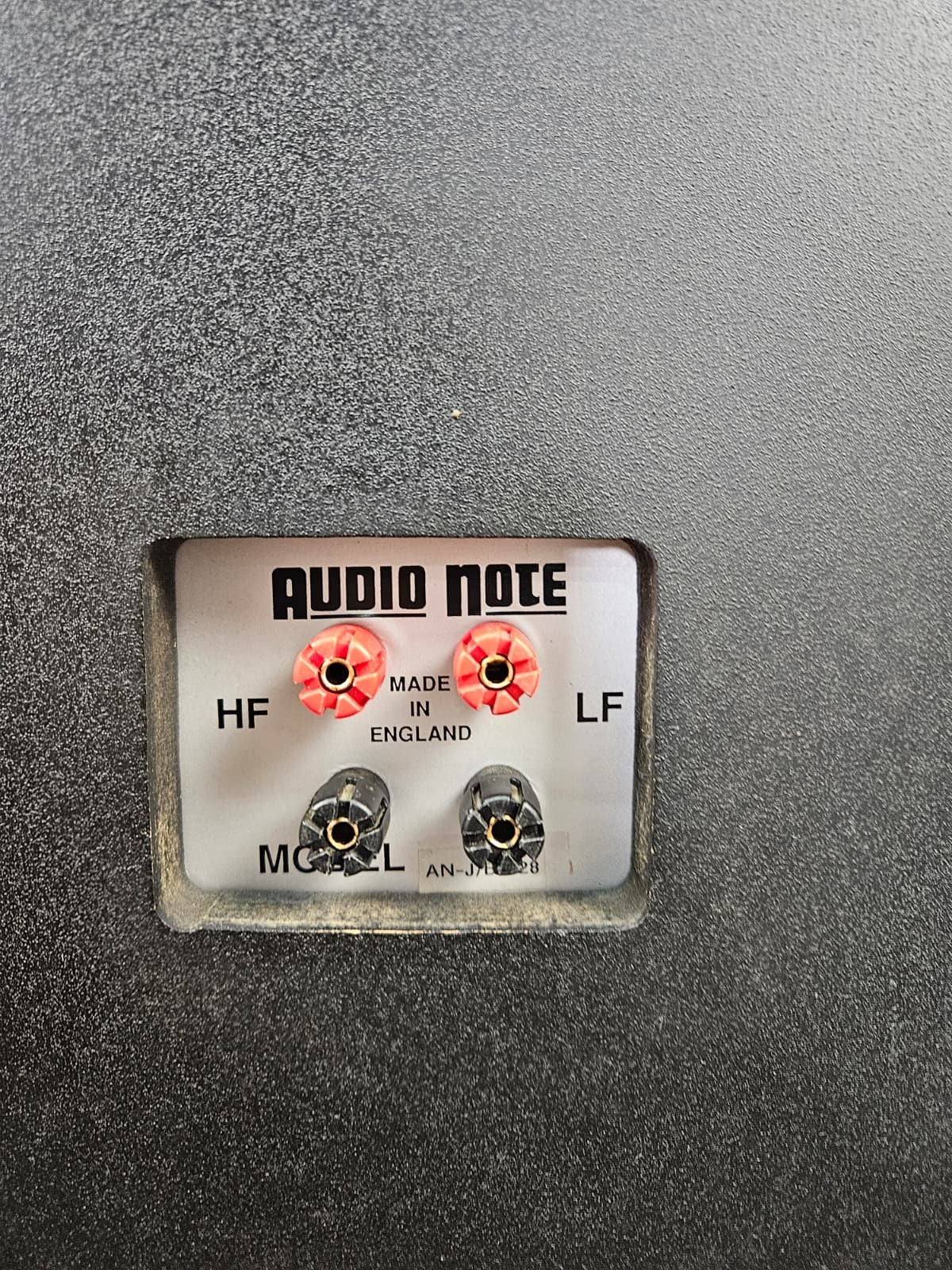 AUDIO NOTE AN J SPEAKERS
