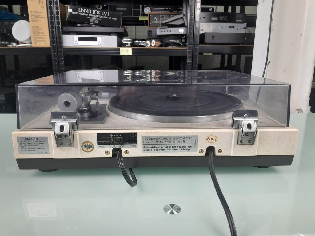 TRIO KD 2055 AUTOMATIC RETURN BELT DRIVE TURNTABLE