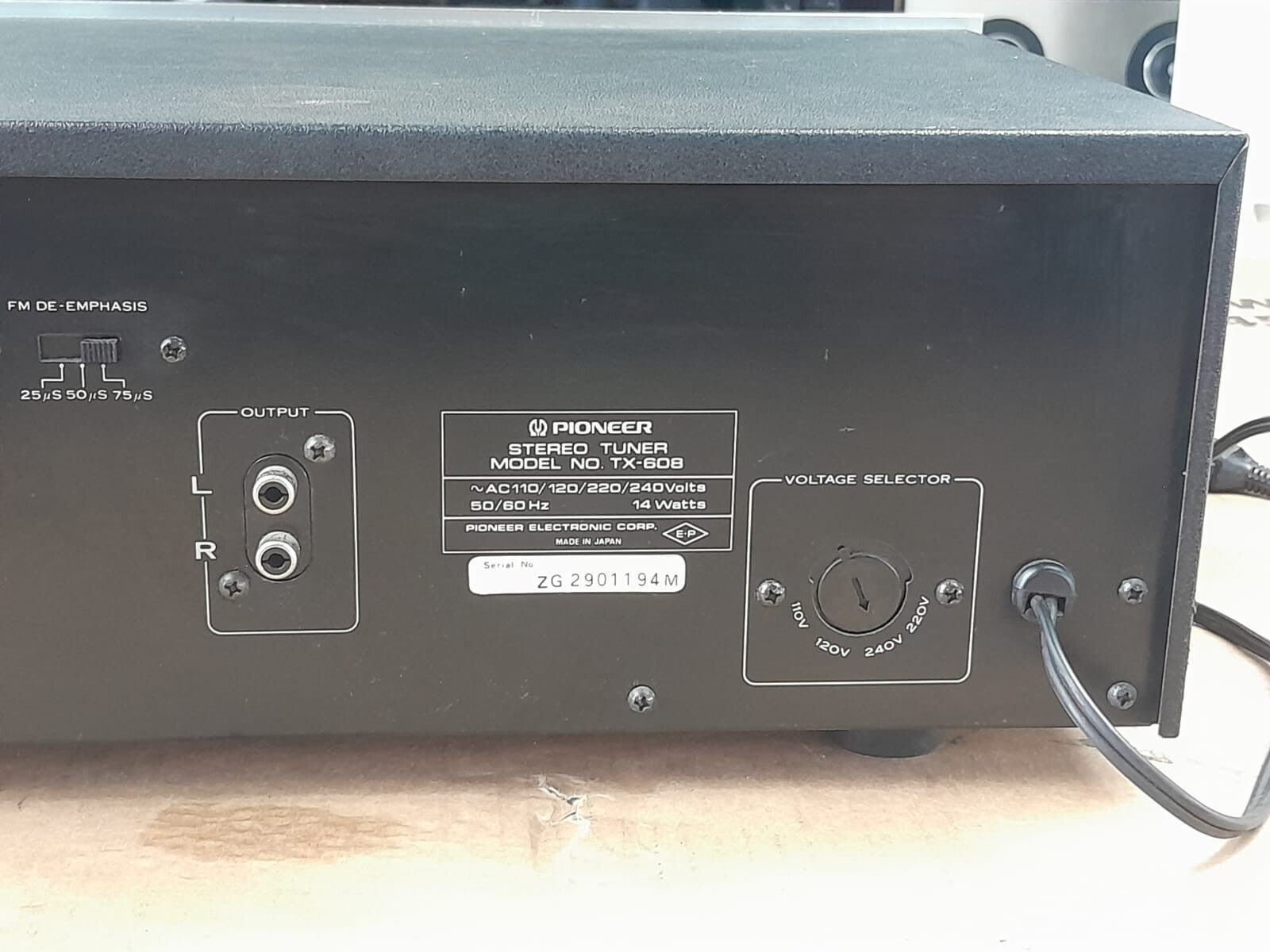 Pioneer TX-608 Stereo Tuner