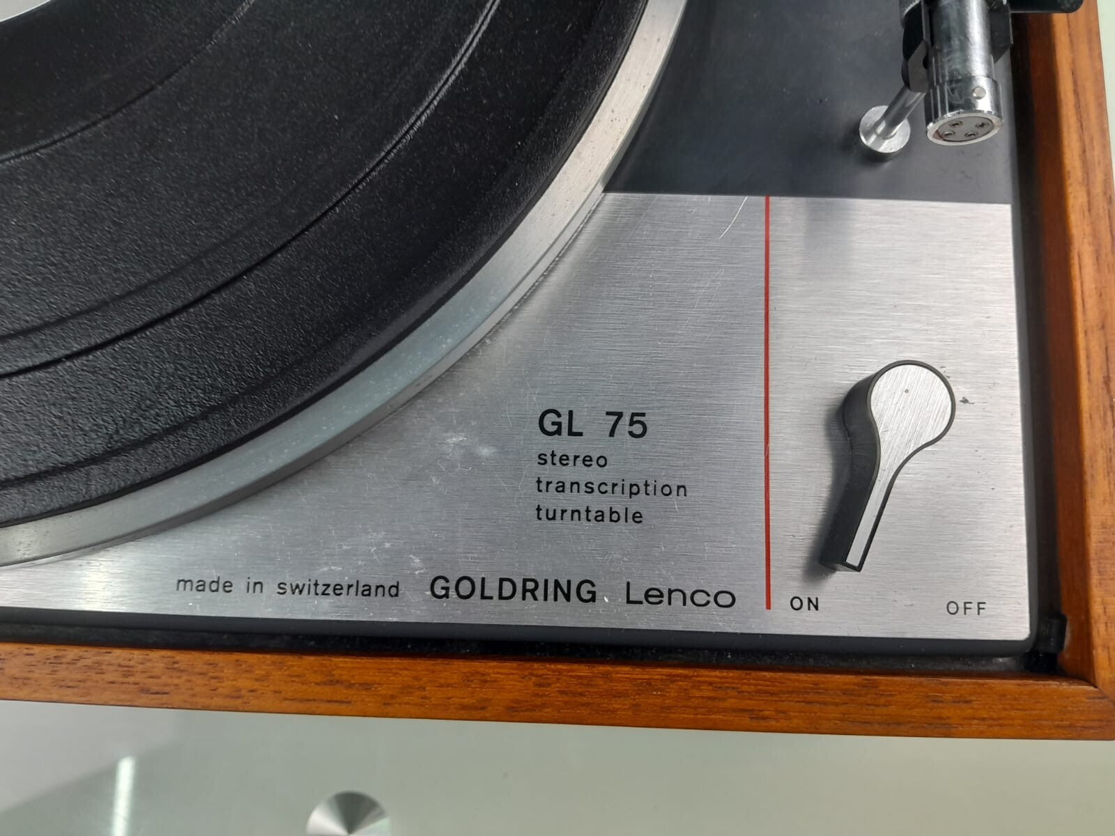 GOLDRING LENCO GL 75 STEREO TRANSCRIPTION TURNTABLE
