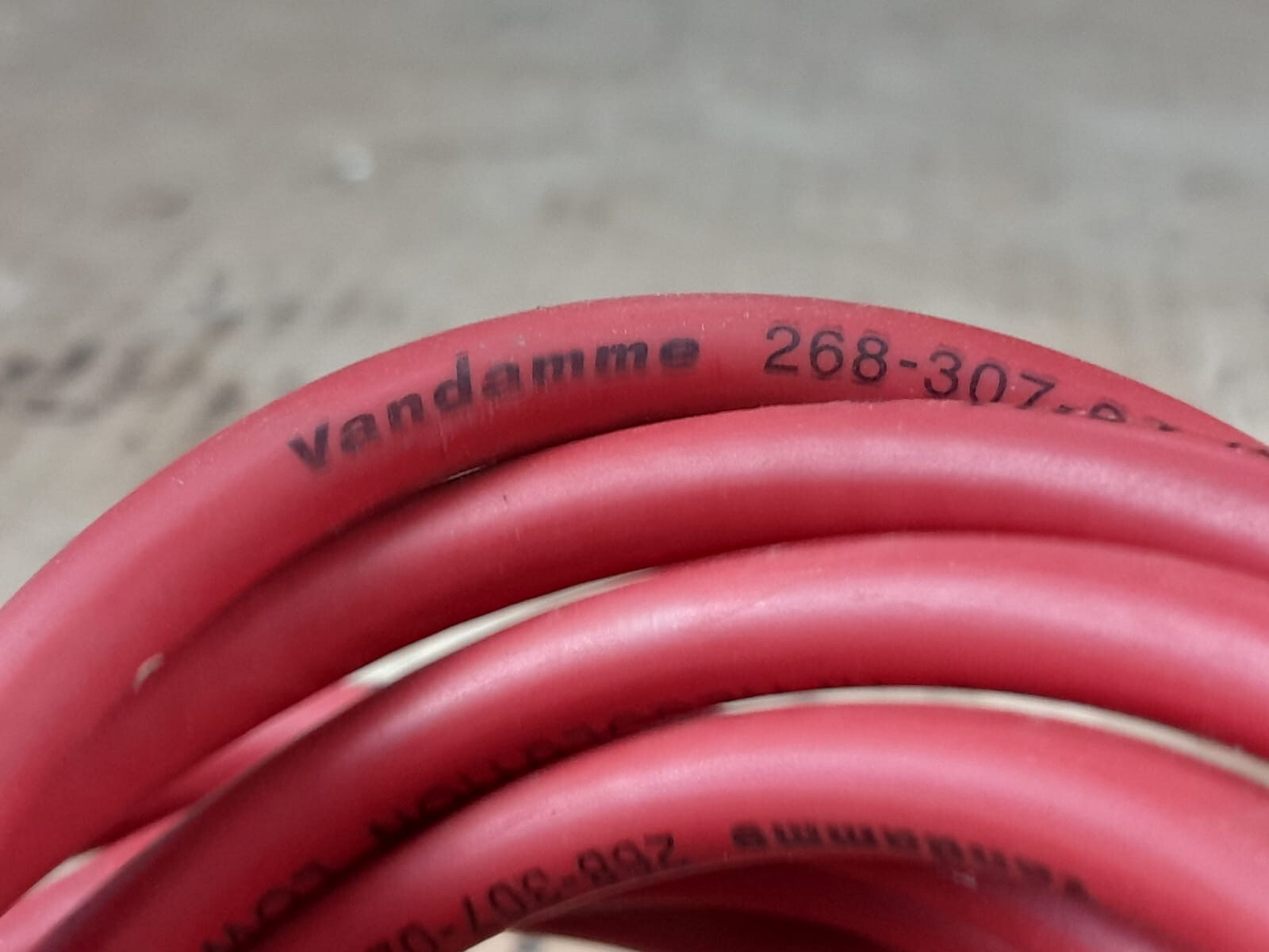 Van Damme Subwoofer Cable