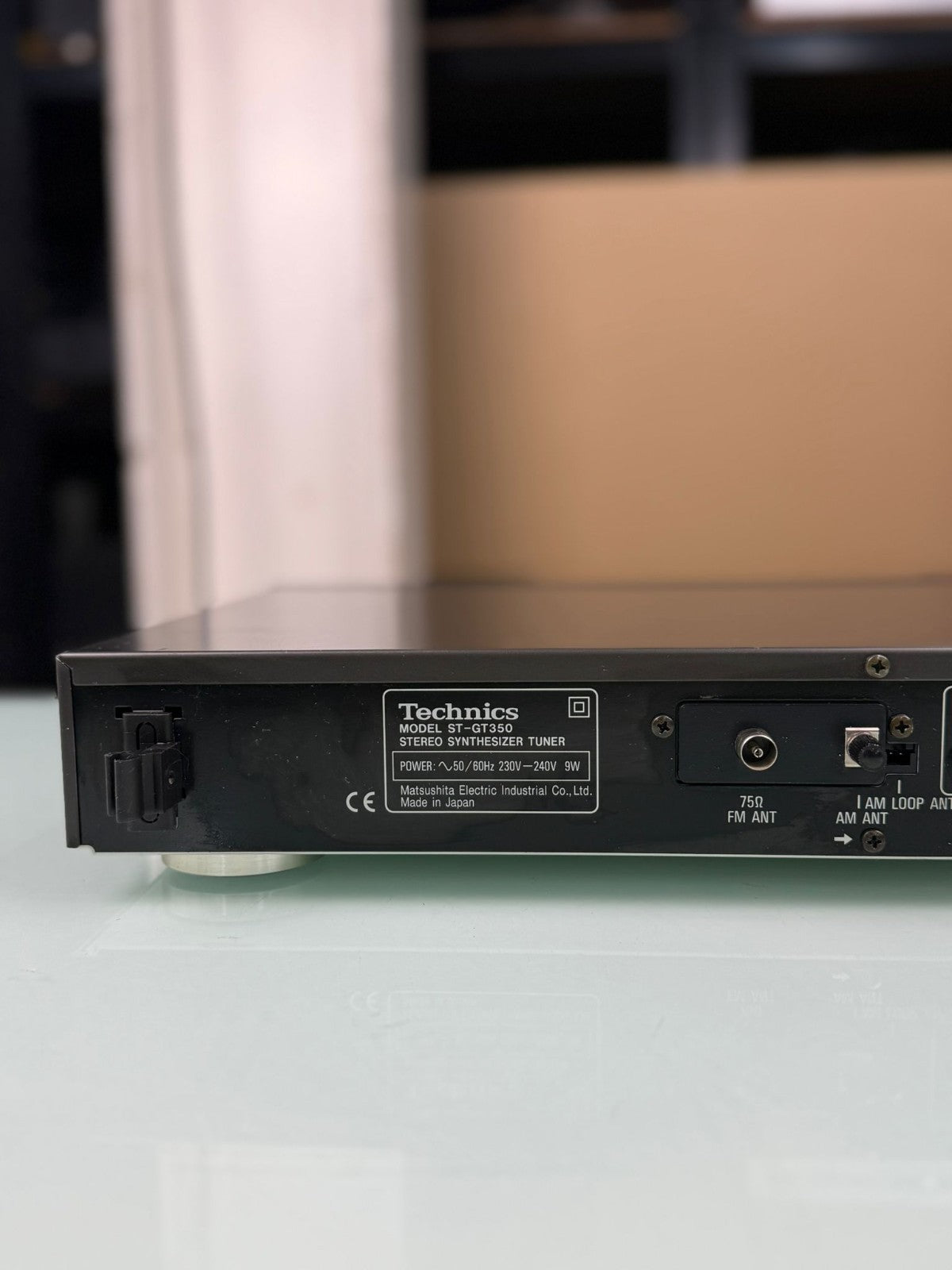 TECHNICS ST GT350 STEREO SYNTHESIZER TUNER