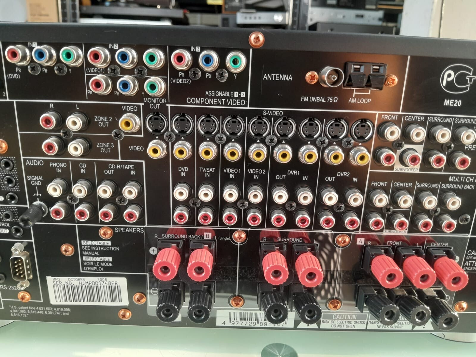 PIONEER SC LX71 AV MULTI-CHANNEL RECEIVER