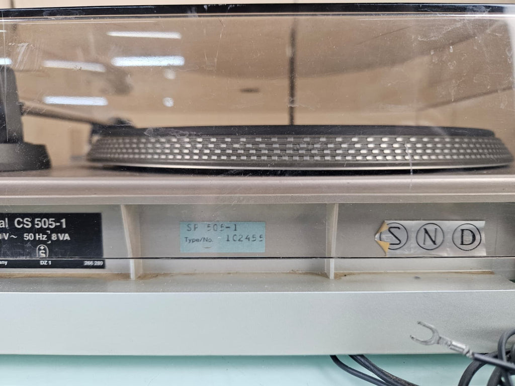 DUAL CS 505-1 TURNTABLE WITH ORTOFON CARTRIDGE