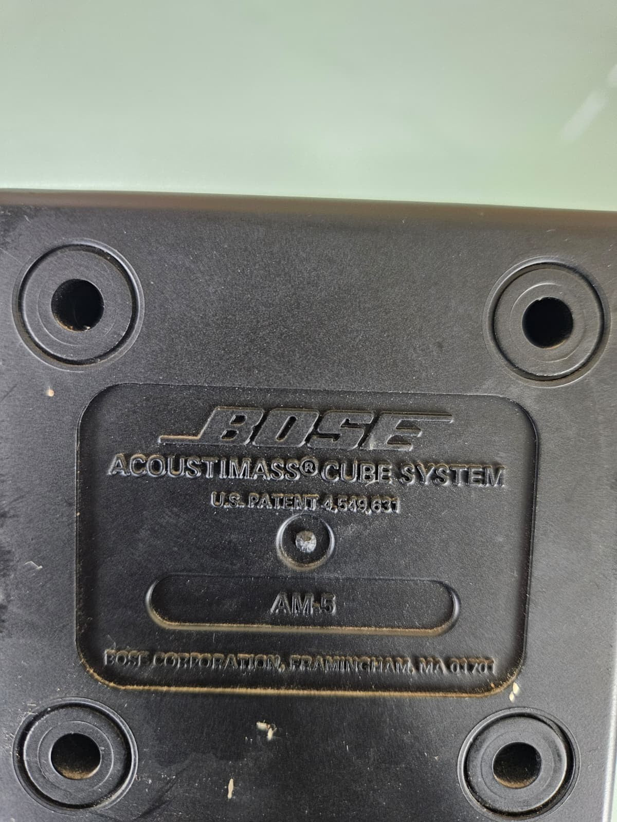 BOSE ACOUSTIMASS CUBE SPEAKERS SYSTEM