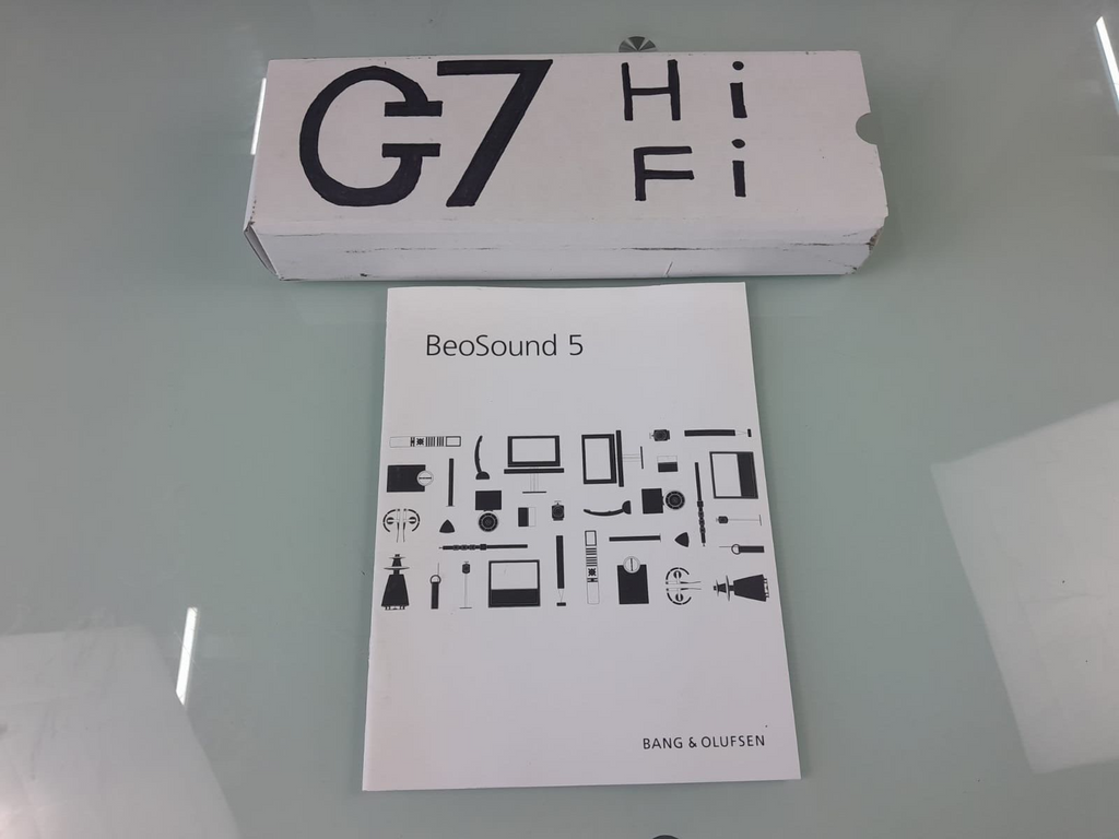 BANG & OLUFSEN B&O BEOSOUND 5 MANUAL
