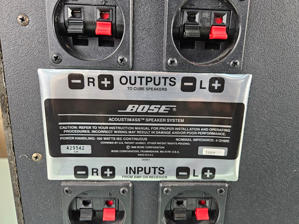 BOSE ACOUSTIMASS SUBWOOFER