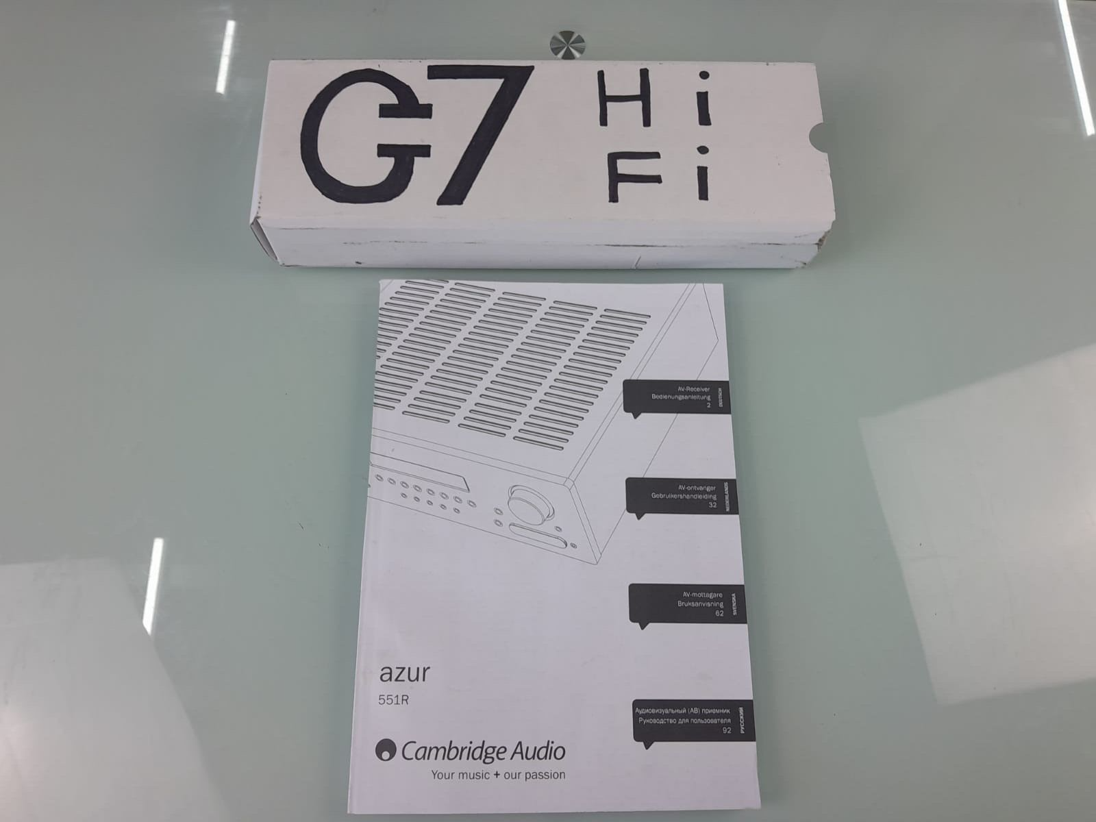 CAMBRIDGE AUDIO AZUR 551R MANUAL