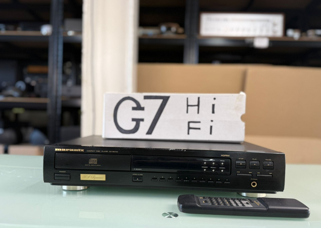 MARANTZ CD 63 MK II K I SIGNATURE  CD PLAYER WITH REMOTE