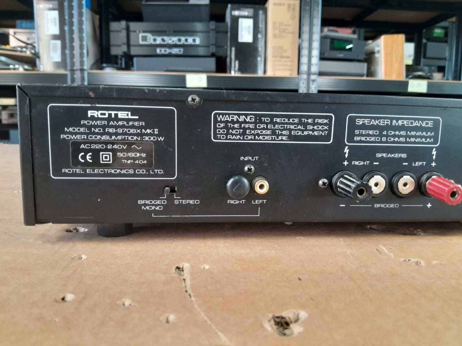 Rotel RB-970BX MK II Power Amplifier