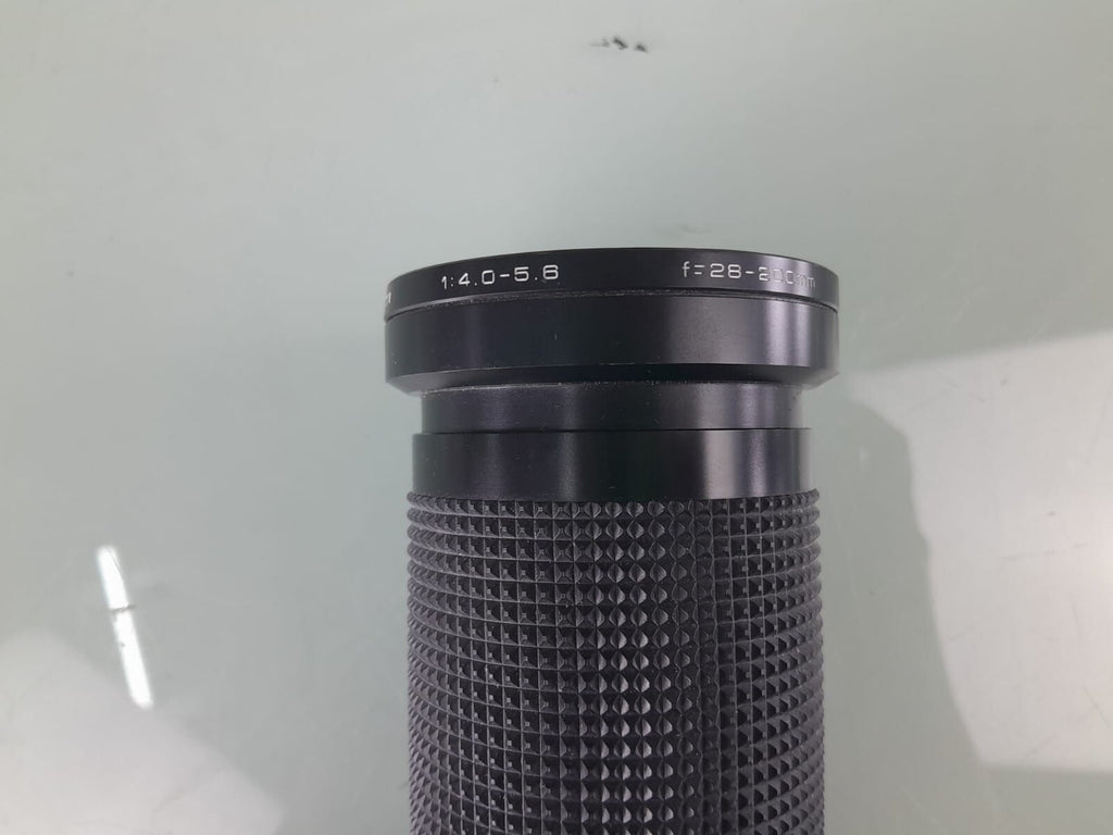 CANON A 1 SLR CAMERA WITH SIRIUS F=28-200MM 1:4.0-5.6 LENS