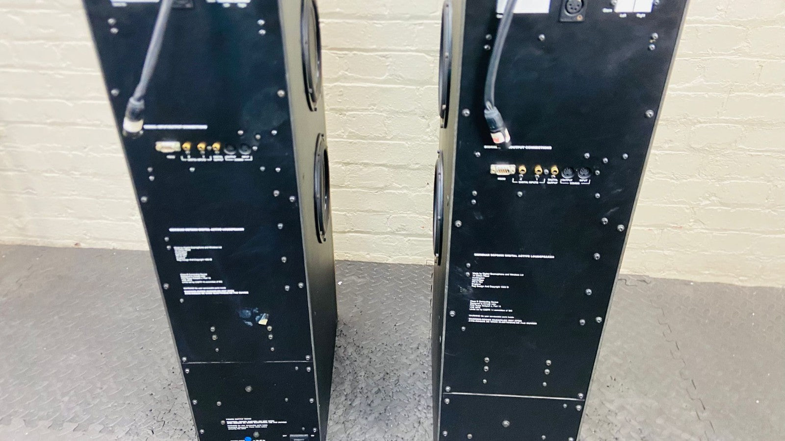 MERIDIAN DSP 6000 DIGITAL ACTIVE SPEAKERS BOOTHROYD STUART