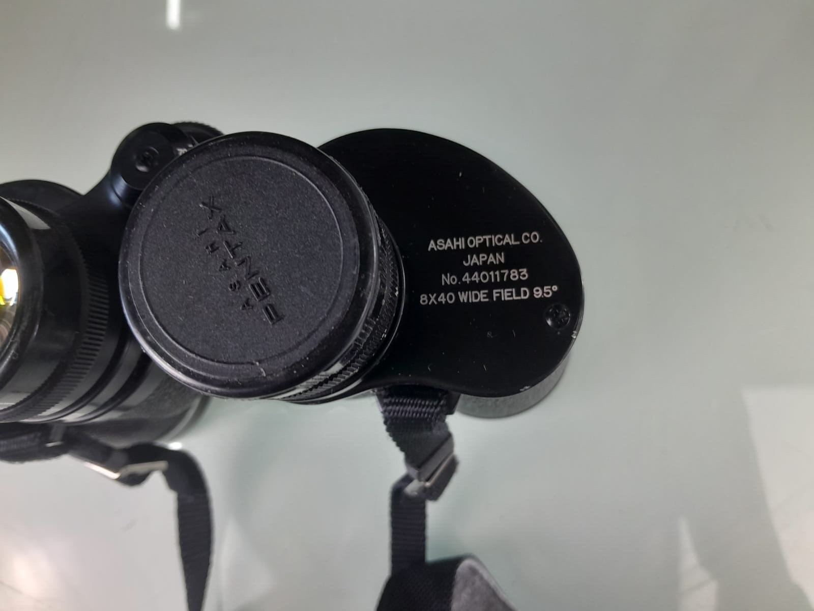 ASAHI PENTAX PRISM BINOCULARS COATED OPTICS 8X40 WIDE FIELD 9.5