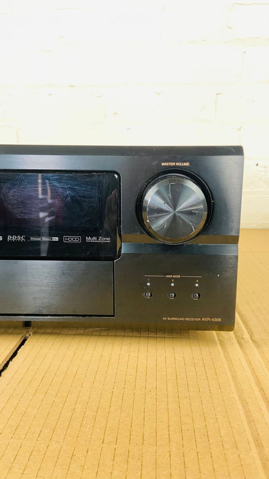 DENON AVR 4306 AV SURROUND RECEIVER WITH REMOTE