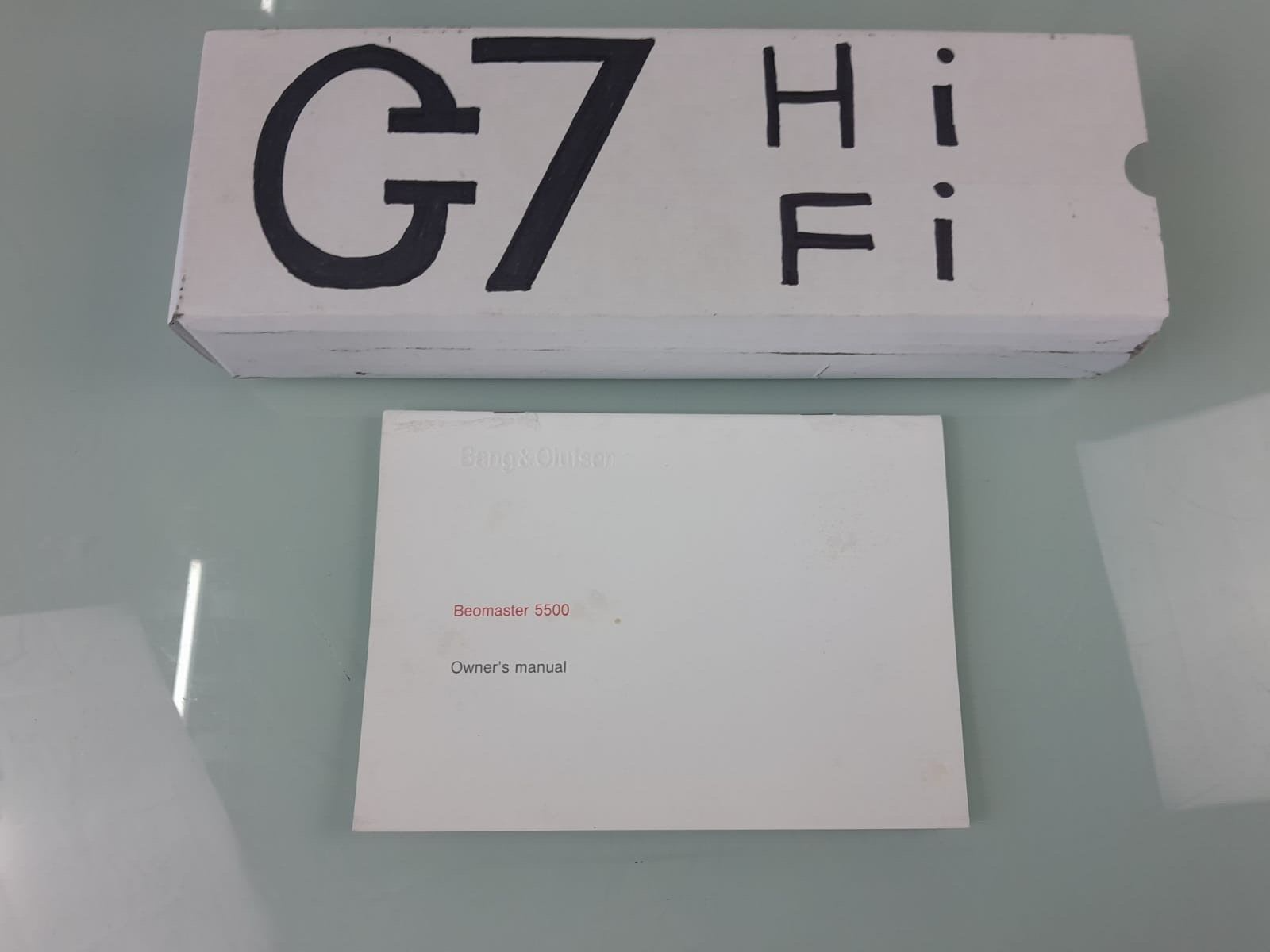 BANG & OLUFSEN B&O BEOMASTER 5500 OWNER'S MANUAL