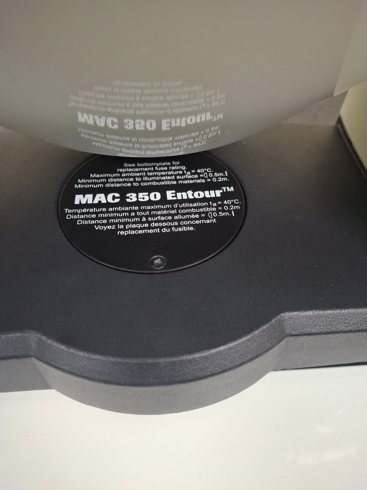 MARTIN MAC 350 ENTOUR MOVING INTELLIGENT LIGHT