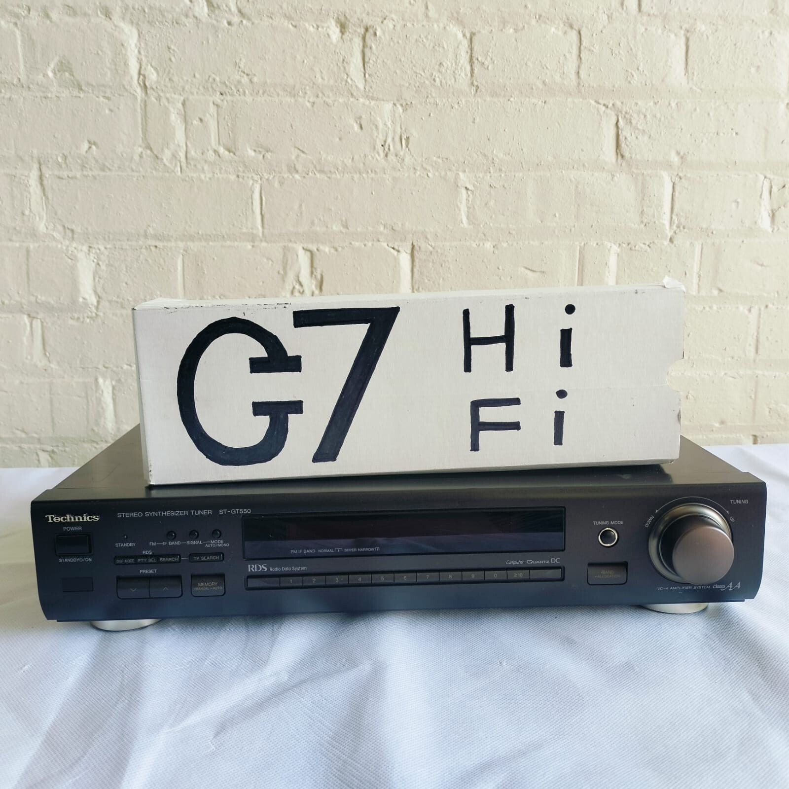 TECHNICS ST GT550 STEREO SYNTHESIZER TUNER
