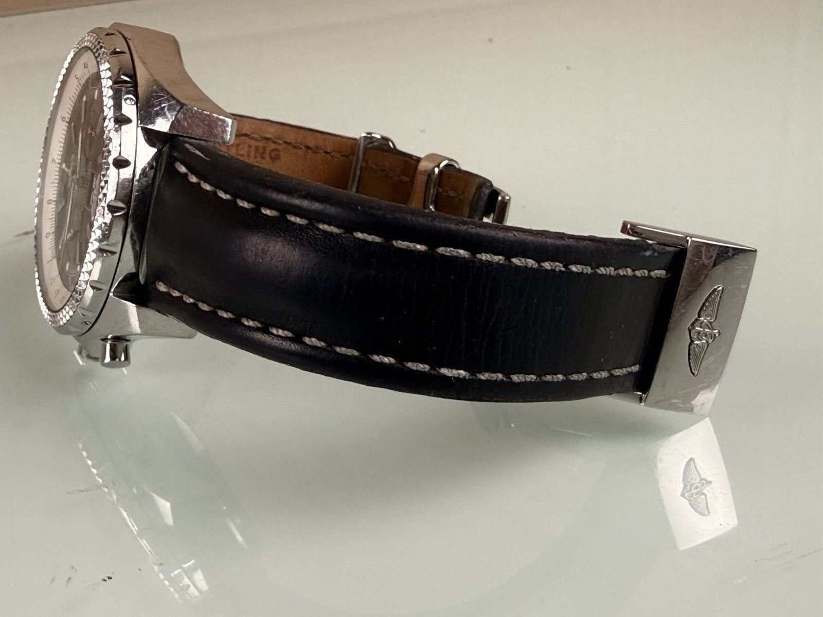 Breitling for Bentley 6.75 Watch - A44362 chronograph automatic mens leather