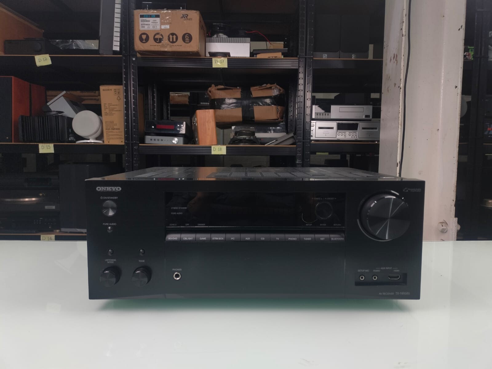 ONKYO TX-NR686 AV RECEIVER Dolby Atmos 4K 165w 7.2 DTS X