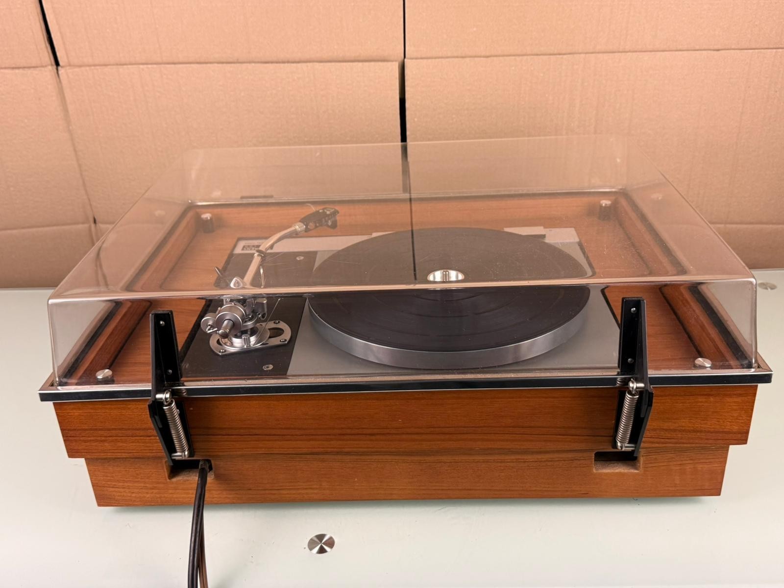 SERVICED THORENS TD 125 TURNTABLE WITH SME 3009 TONEARM