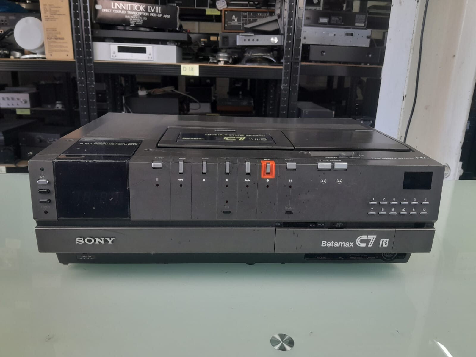 SONY SL C7UB BETAMAX VIDEO CASSETTE RECORDER #004