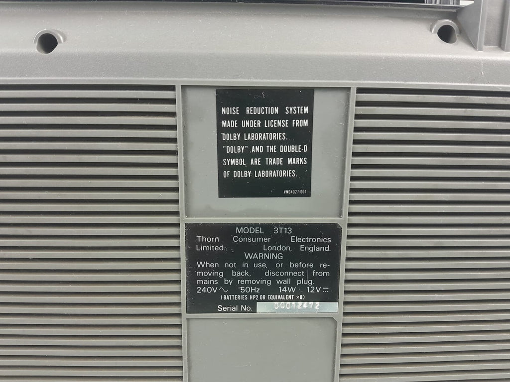 FERGUSON 3T13 3 BAND STEREO RADIO CASSETTE