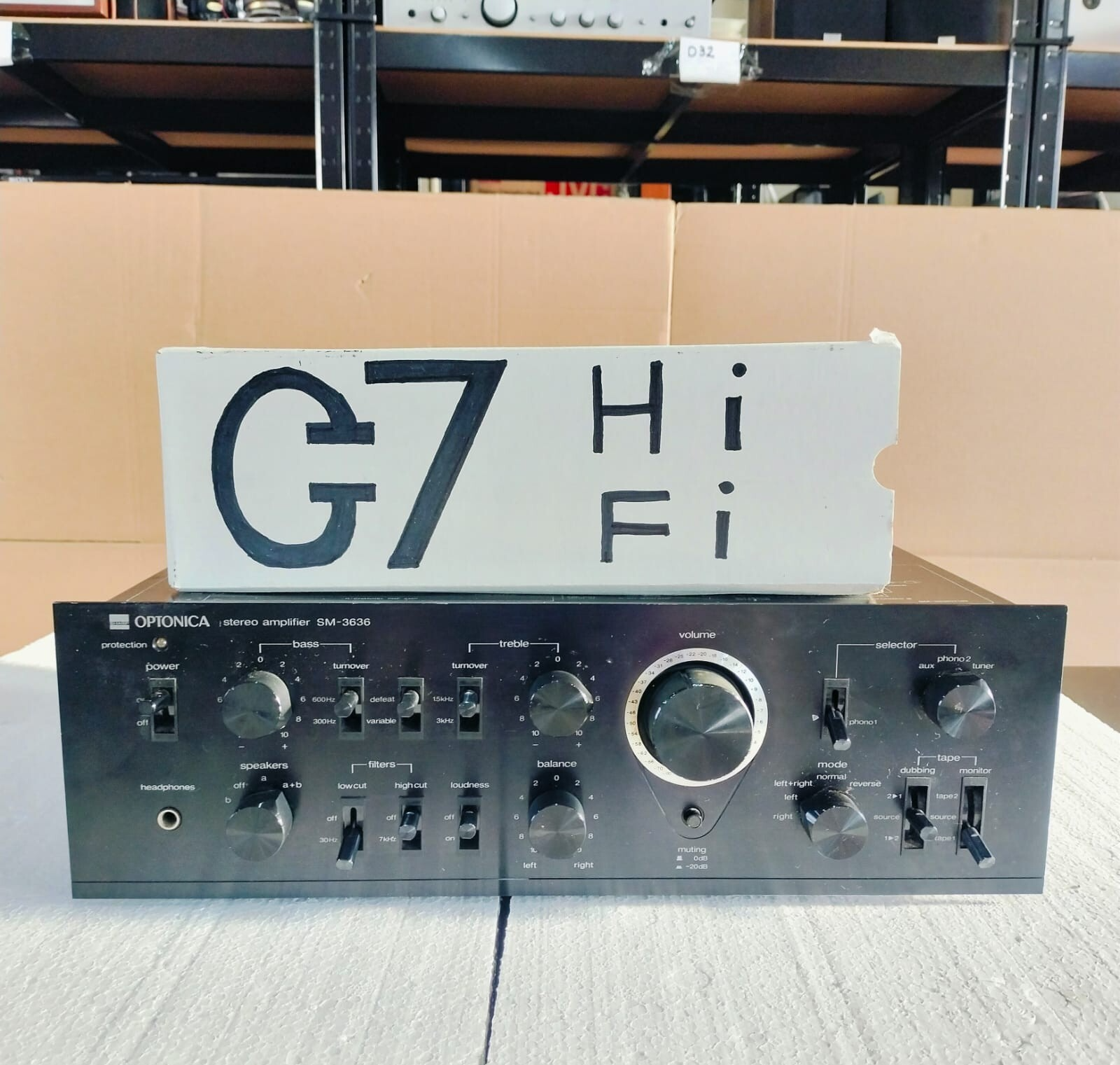 OPTONICA SM 3636 STEREO AMPLIFIER