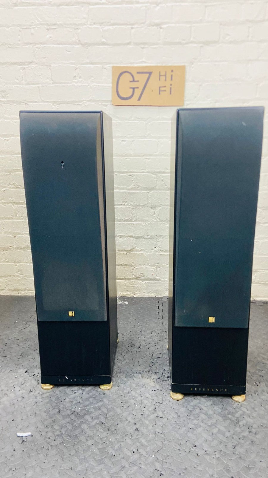 KEF MODEL ONE REFERENCE SERIES FLOOR STANDING SPEAKERS