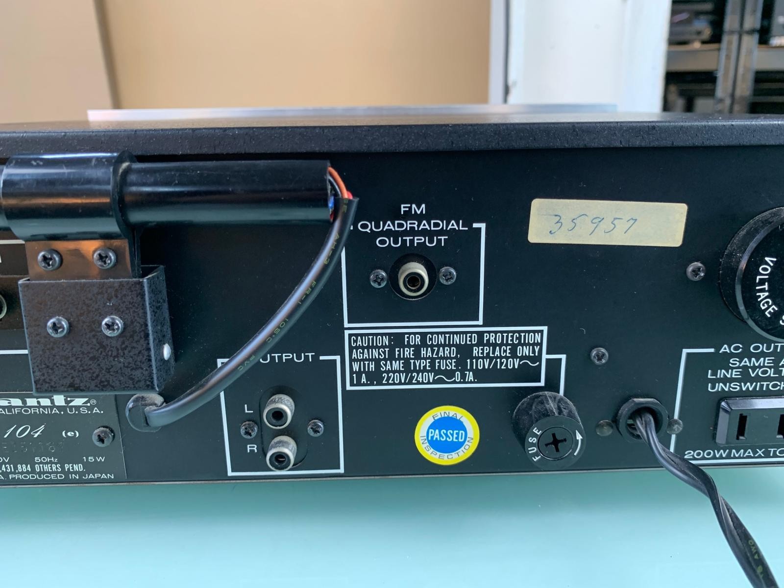 MARANTZ 104 STEREOPHONIC TUNER