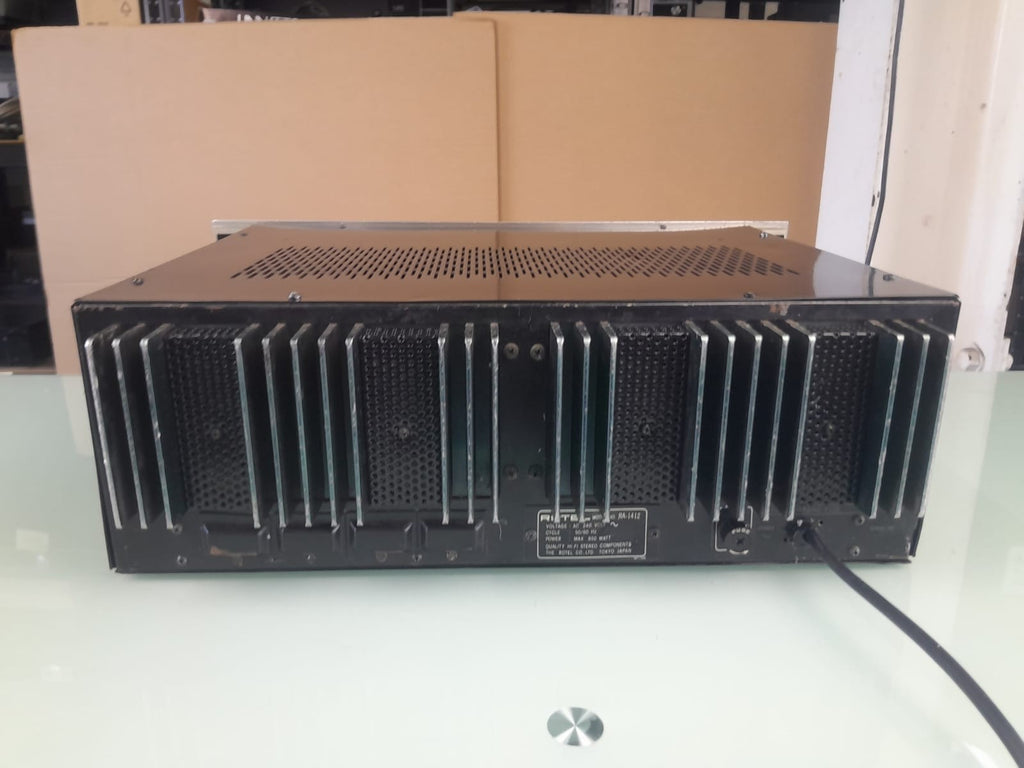 SERVICED ROTEL RA 1412 INTEGRATED AMPLIFIER