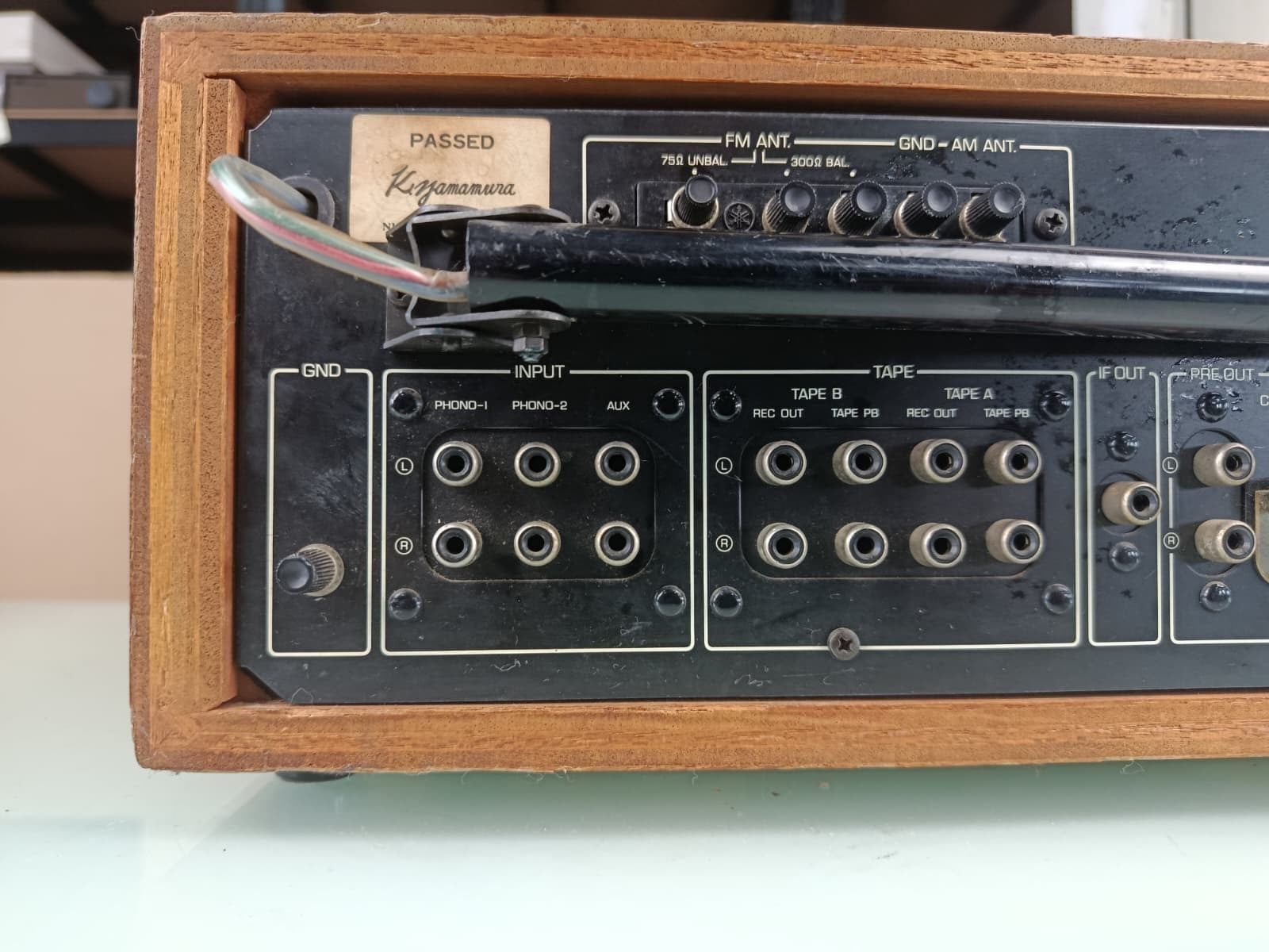 YAMAHA CR 600 NATURAL SOUND STEREO RECEIVER
