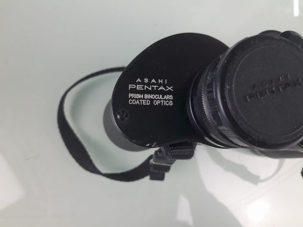 ASAHI PENTAX PRISM BINOCULARS COATED OPTICS 8X40 WIDE FIELD 9.5