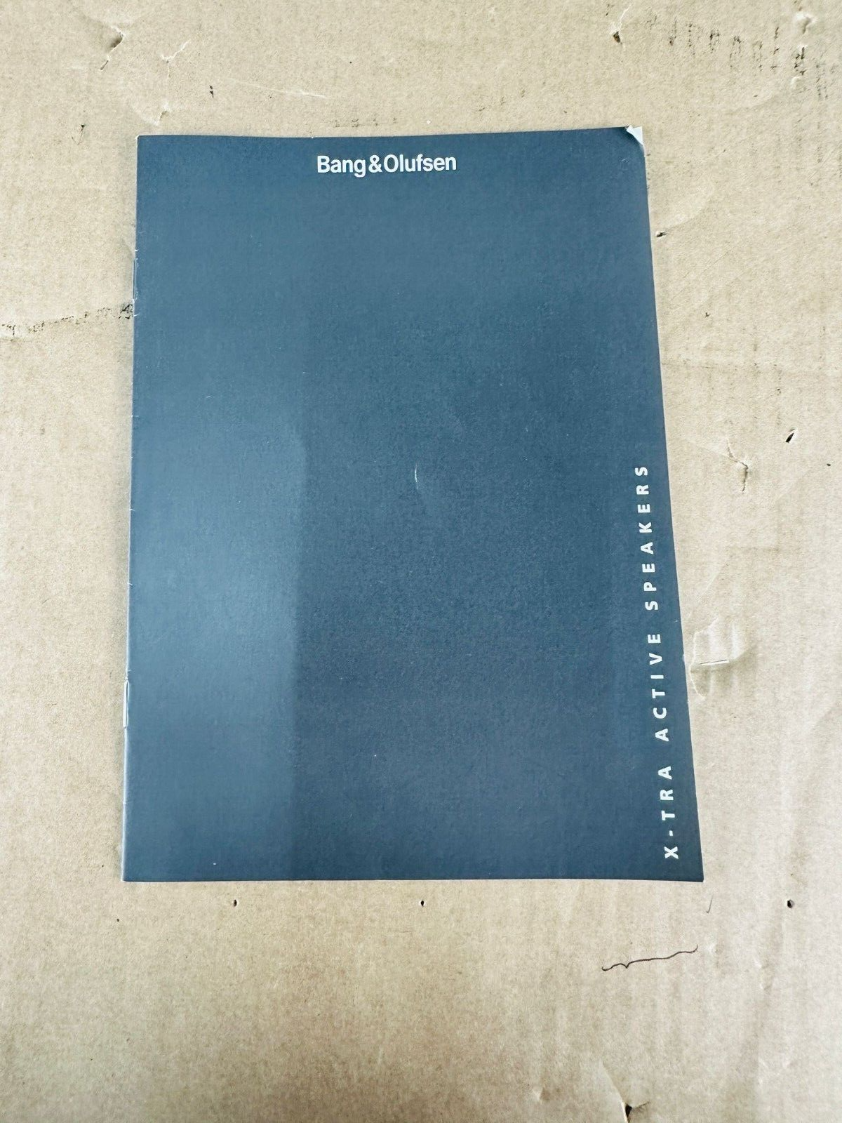 Bang & Olufsen B&O X-TRA Active Speakers Manual #002