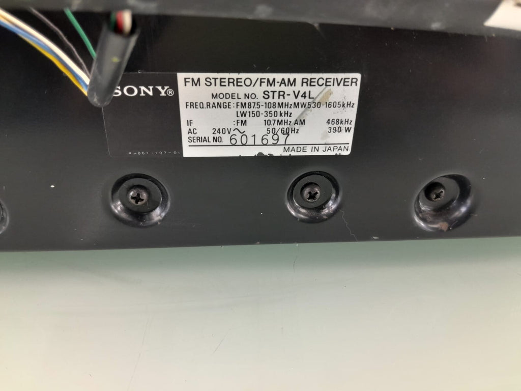 SONY STR V4L FM STEREO / FM-AM RECEIVER