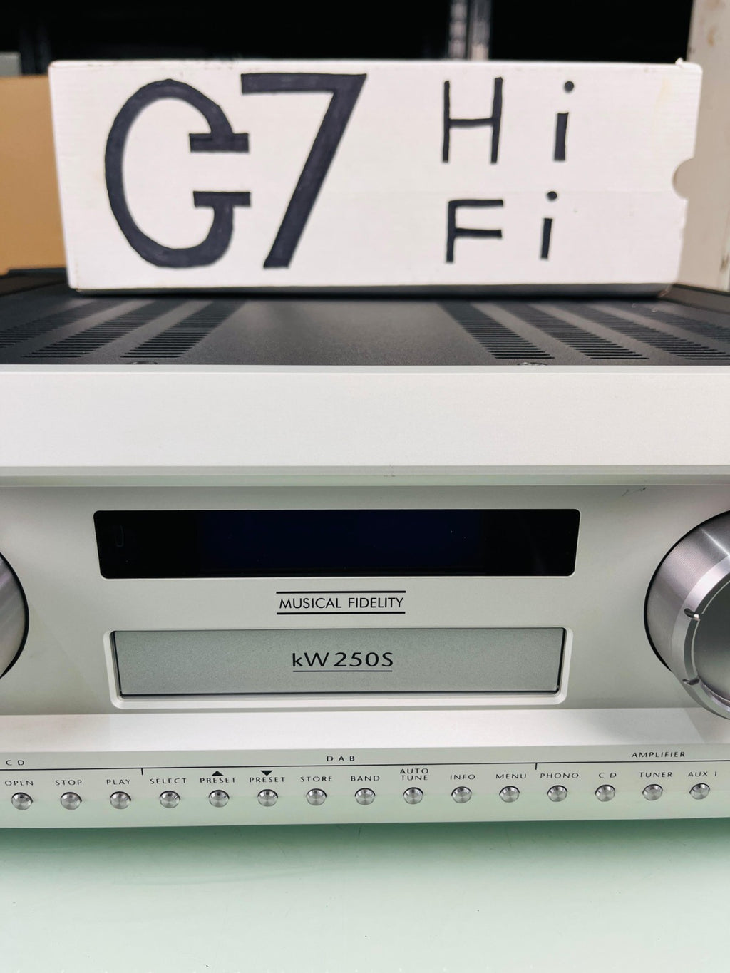 MUSICAL FIDELITY KW 250S AMPLIFIER - CD PLAYER- DAB / FM TUNER