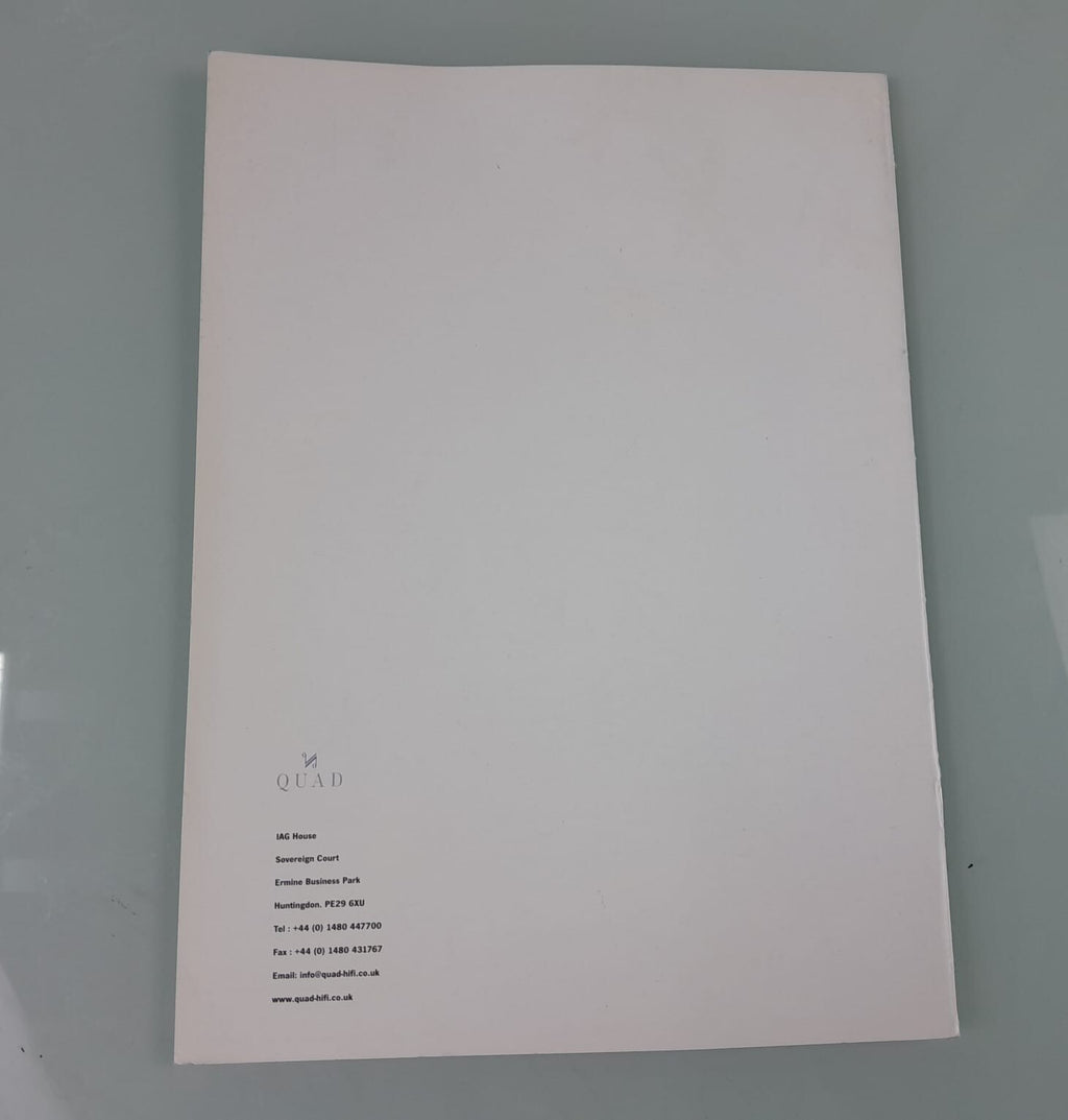 QUAD L SERIES SPEAKER BROCHURE