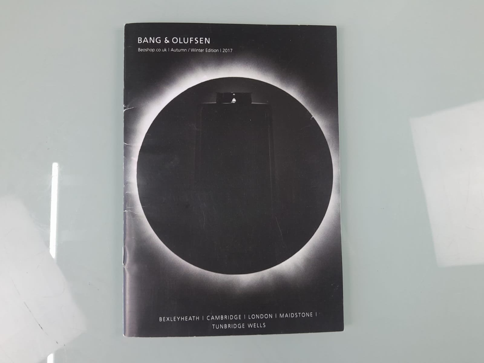 BANG & OLUFSEN B&O AUTUMN / WINTER EDITION 2017 BROCHURE