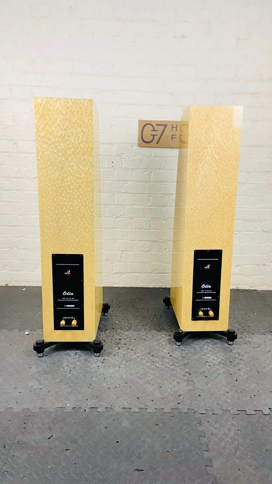 JAS AUDIO ODIN FLOOR STANDING SPEAKERS