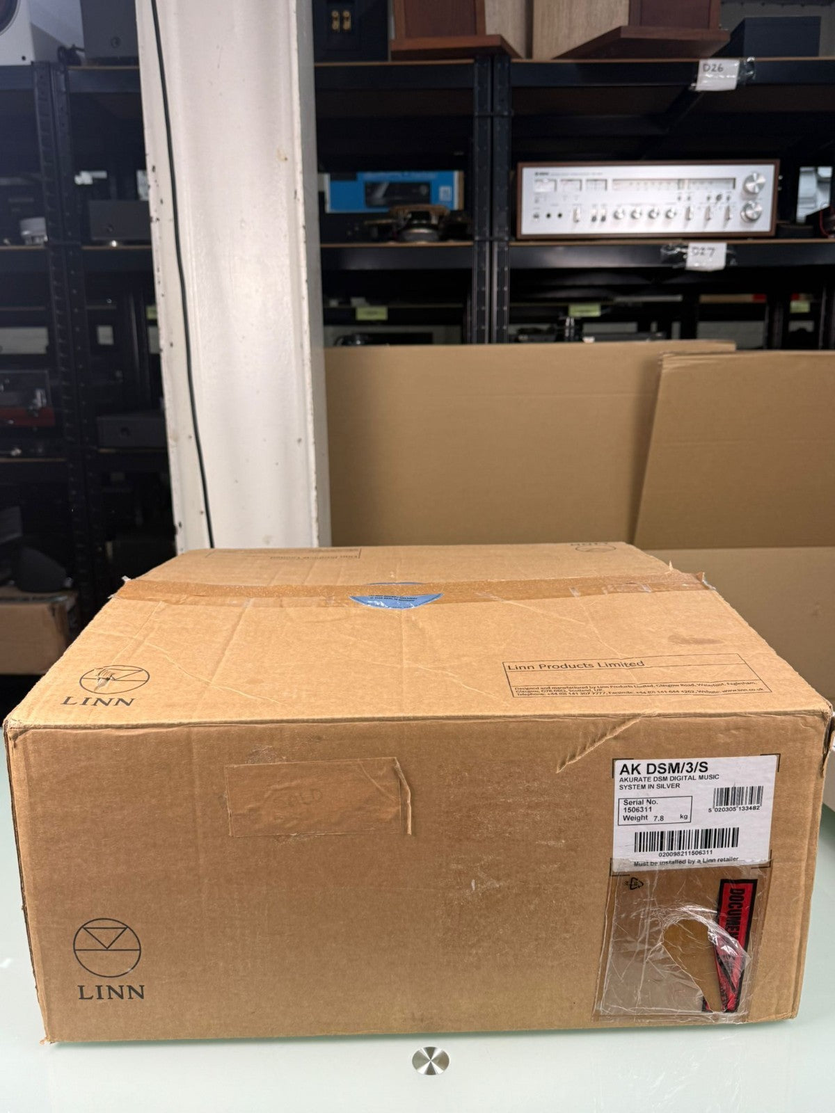 LINN AKURATE DSM/3 S  KATALYST DAC NETWORK DIGITAL MUSIC PLAYER