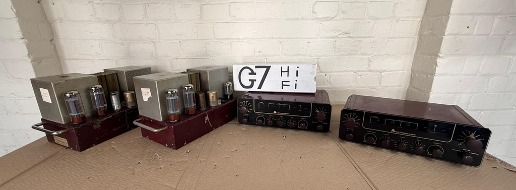 AUDIOMASTER TYPE 11A VALVE POWER AMPLIFIER PRE QUAD MONO BLOCKS
