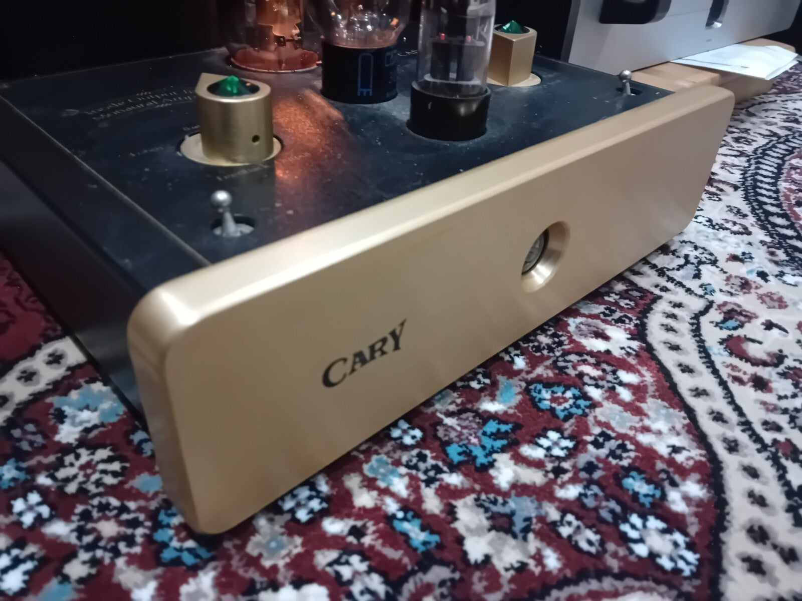 Cary CAD 805 triode output monaural tube valve power amplifiers mono blocks