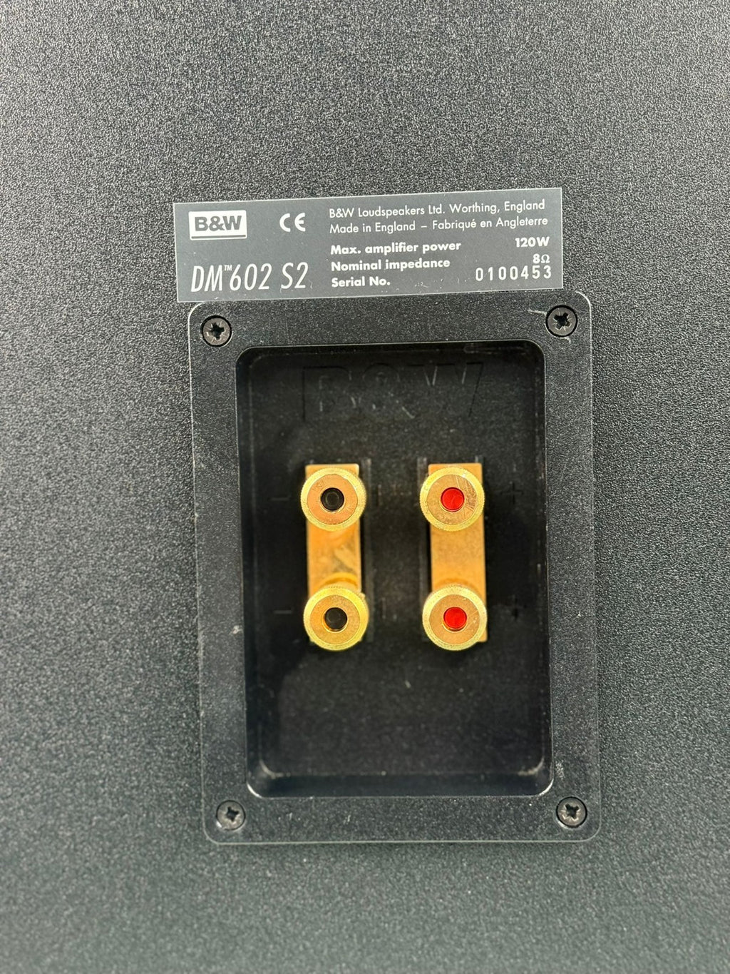 BOWERS & WILKINS B&W DM602 S2 SPEAKERS